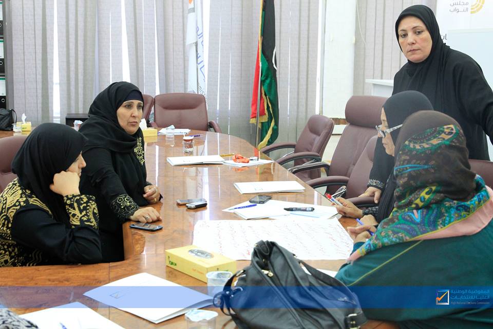 (المعوقات التي اعترضت المرأة كمراقبة على الانتخابات) ورشة عمل جديدة بالمفوضية