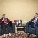 المفوضية تناقش ملف مشاركة المرأة في الانتخابات مع وزيرة الدولة لشؤون المرأة