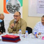 جلسة توعوية للأشخاص ذوي الاعاقة بمدينة  براك الشاطئ