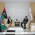 رئيس مجلس المفوضية يستقبل مسؤول وحدة تمكين المرأة في الأمم المتحدة لدى ليبيا