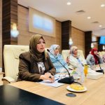 وحدة دعم المرأة تشارك في حوارية (تعزيز مشاركة المرأة) 