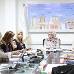 عضو مجلس المفوضية تعقد اجتماعا مع قسم تمكين المرأة ببعثة الأمم المتحدة