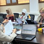 وحدة دعم المرأة بالمفوضية تعقد اجتماعا مع قسم تمكين المرأة ببعثة الأمم المتحدة