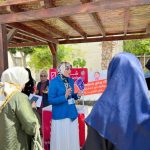 وحدة دعم المرأة بالمفوضية تُنظم حملة توعية للتسجيل في سجل الناخبين