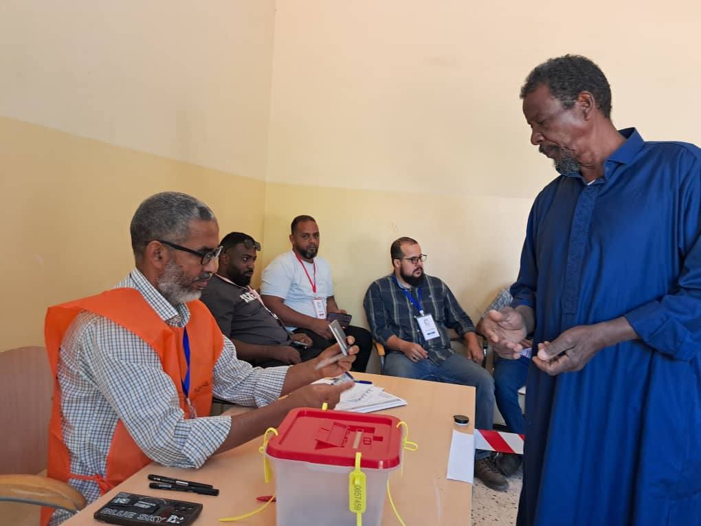 #متابعات من داخل مراكز الاقتراع