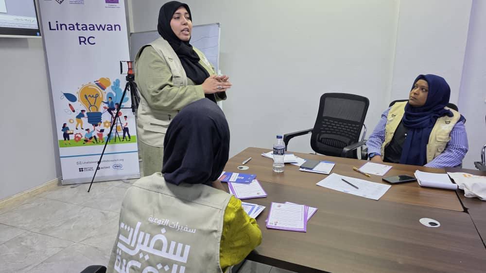 تواصل حملات سفيرات التوعية لمرحلة التسجيل بسجل الناخبين