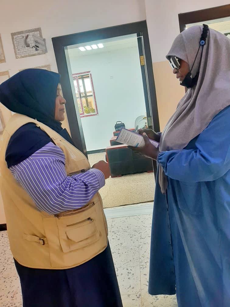 متابعات استمرار حملات التوعية الميدانية لاستلام بطاقة (ناخب) بالتعاون مع شركاء التوعية