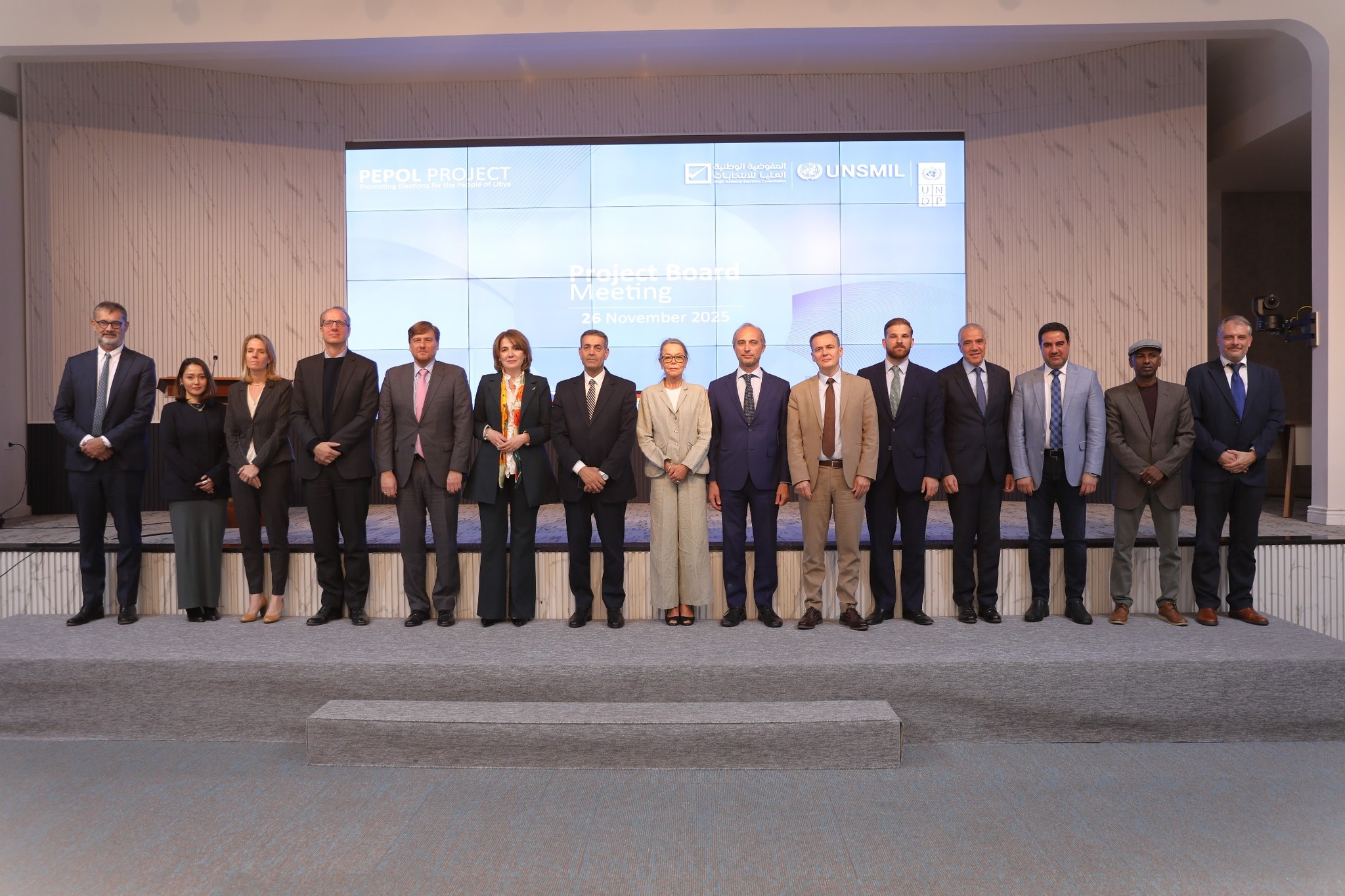 مجلس مشروع دعم الانتخابات يعقد اجتماعه السنوي مع المانحين الدوليين