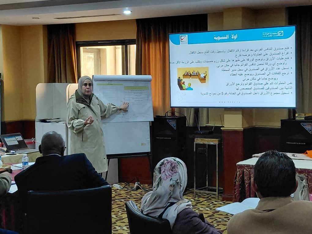 متابعات … لفعاليات التدريب الانتخابي لمرحلة الاقتراع الخاصة بانتخابات المجالس البلدية (المجموعة الثالثة – 2025).