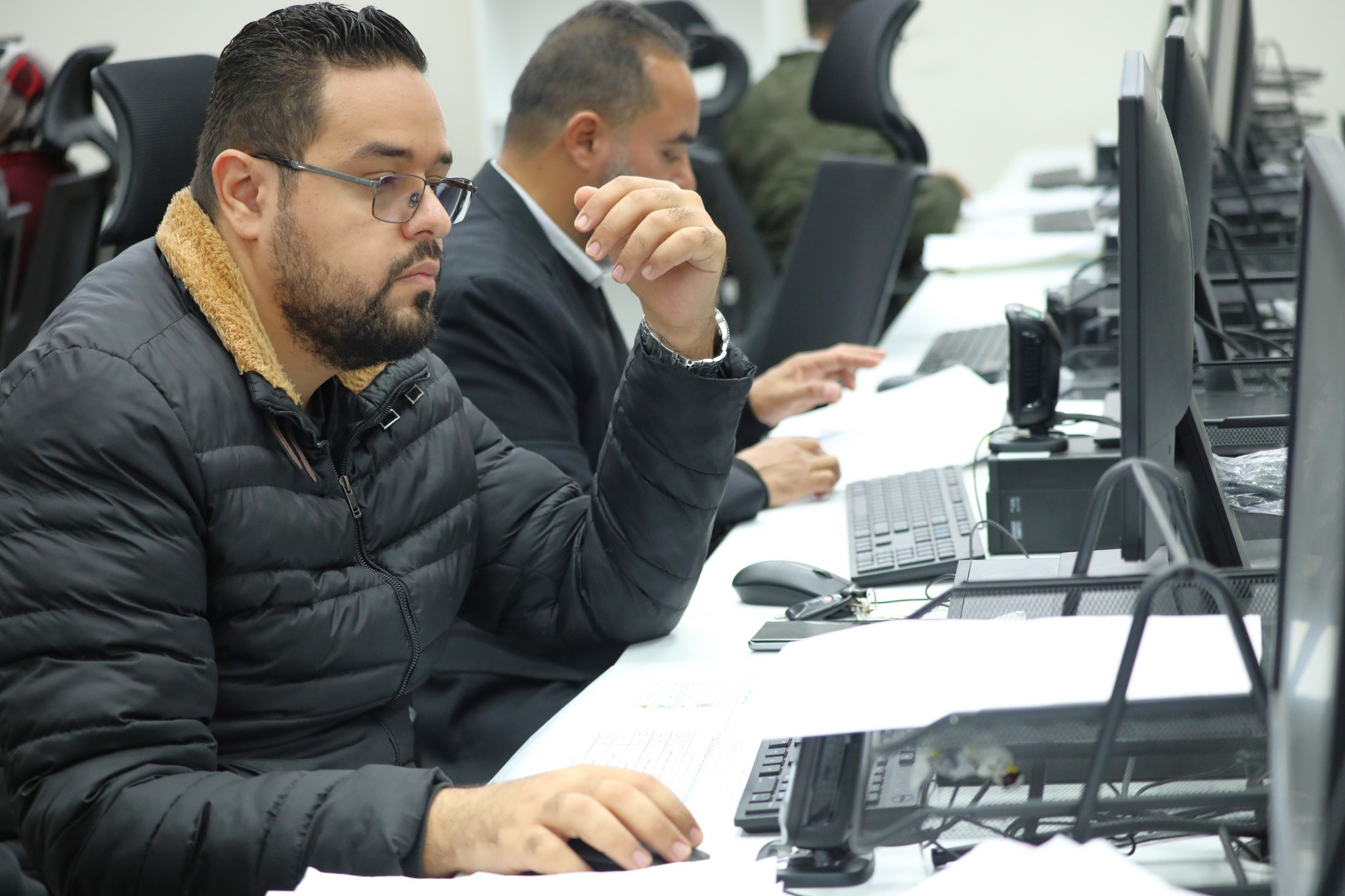 متابعات: لعمل فريق مركز العدّ والإحصاء بإشراف إدارة النظم والمعلومات