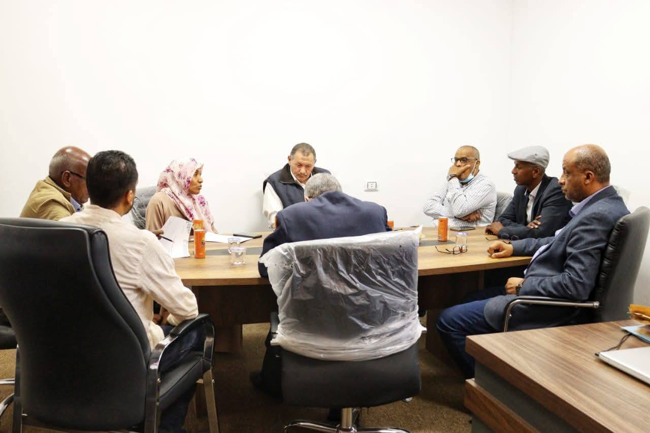 متابعات: مكتب الإدارة الانتخابية سبها اجتماع ضمّ عضو مجلس المفوضية السيد أبوبكر مرده