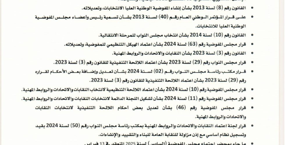 قرار رقم 51 اعتماد لائحة الإجراءات الخاصة بنقابة البناء والتشييد_page-0001 قرار رقم 51 اعتماد لائحة الإجراءات الخاصة بنقابة البناء والتشييد_page-0001